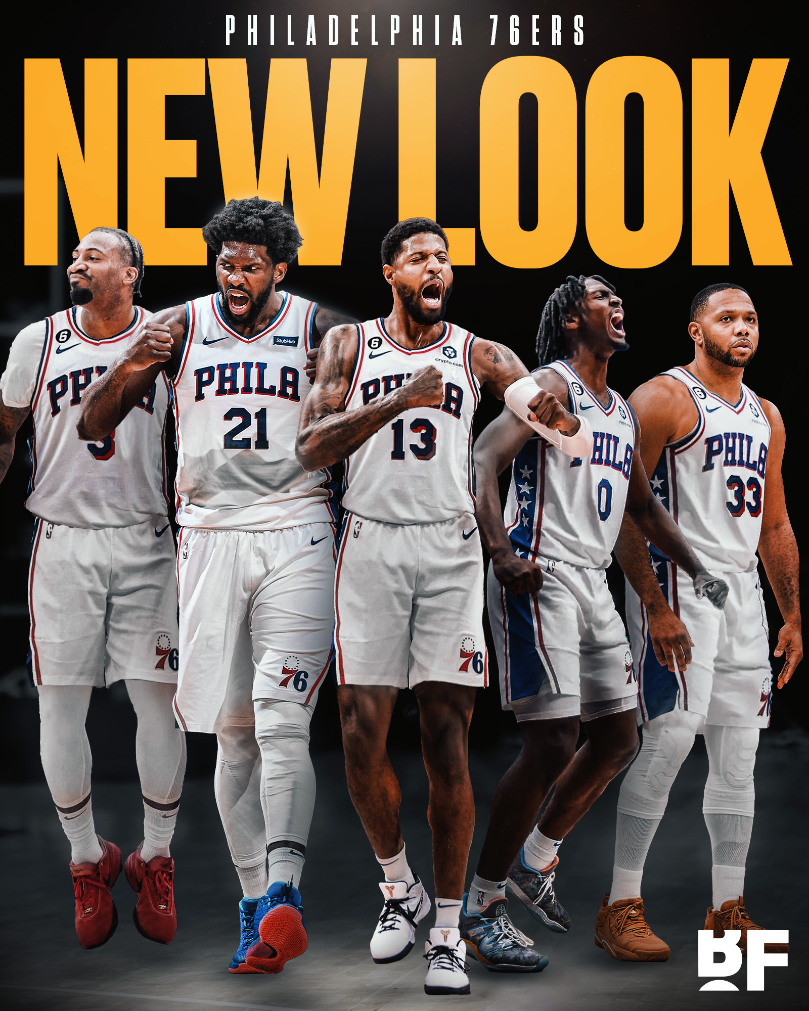 戈登：76人队在得到乔治后不会被忽视 我们期待下赛季赢得冠军 